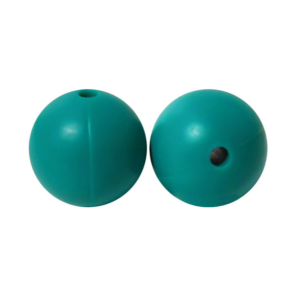 100 12mm Round Silicone Beads
