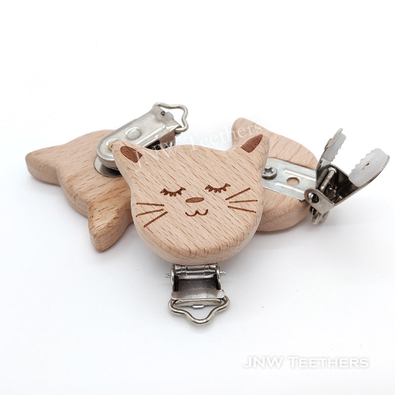 Engraved Wooden Clip - Each