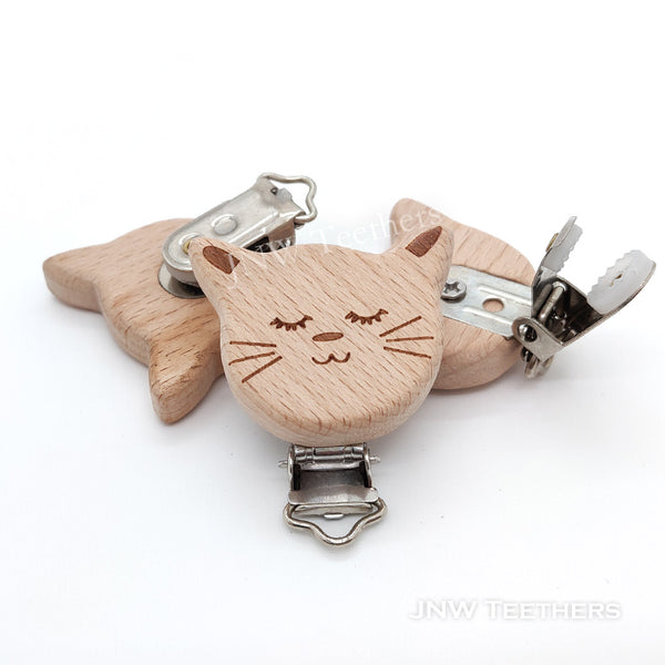 Engraved Wooden Clip - Each