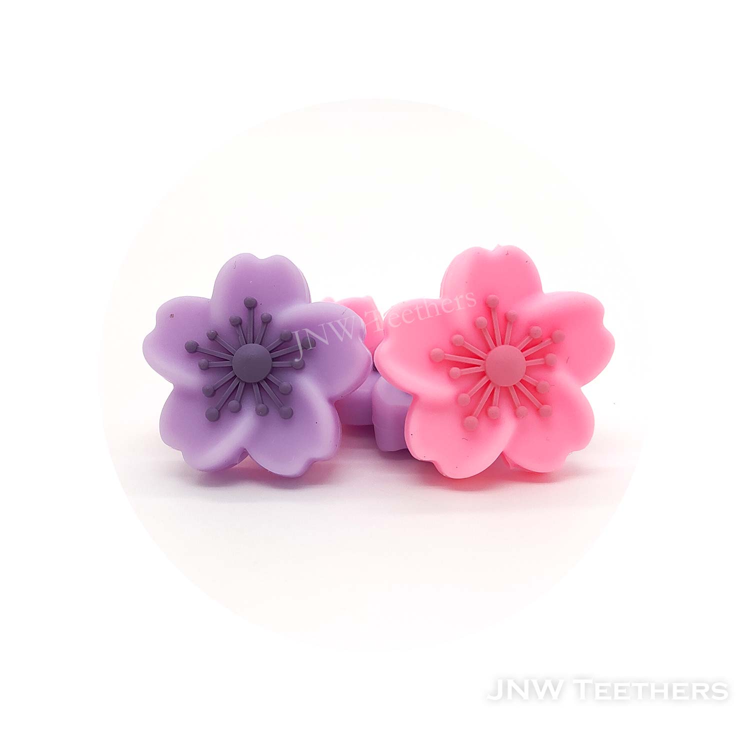 Flowers licone focal beads