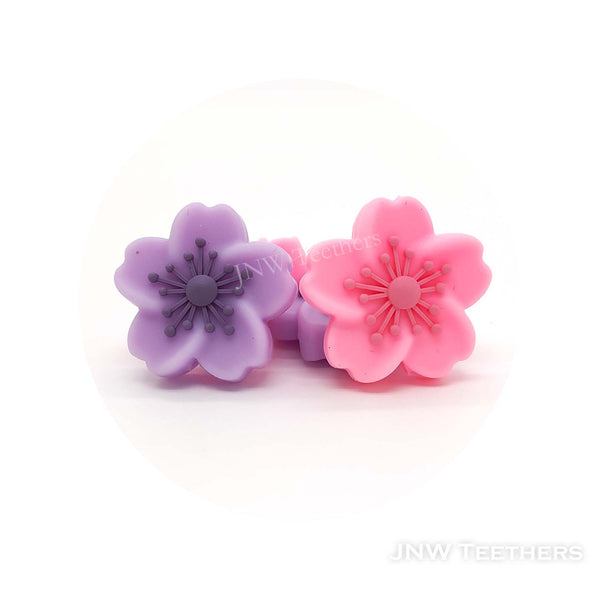 Flowers licone focal beads