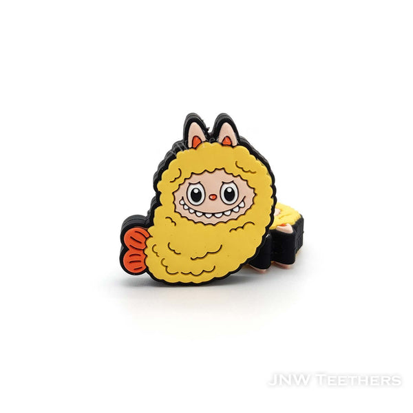 Fried shrimp Labub silicone focal beads