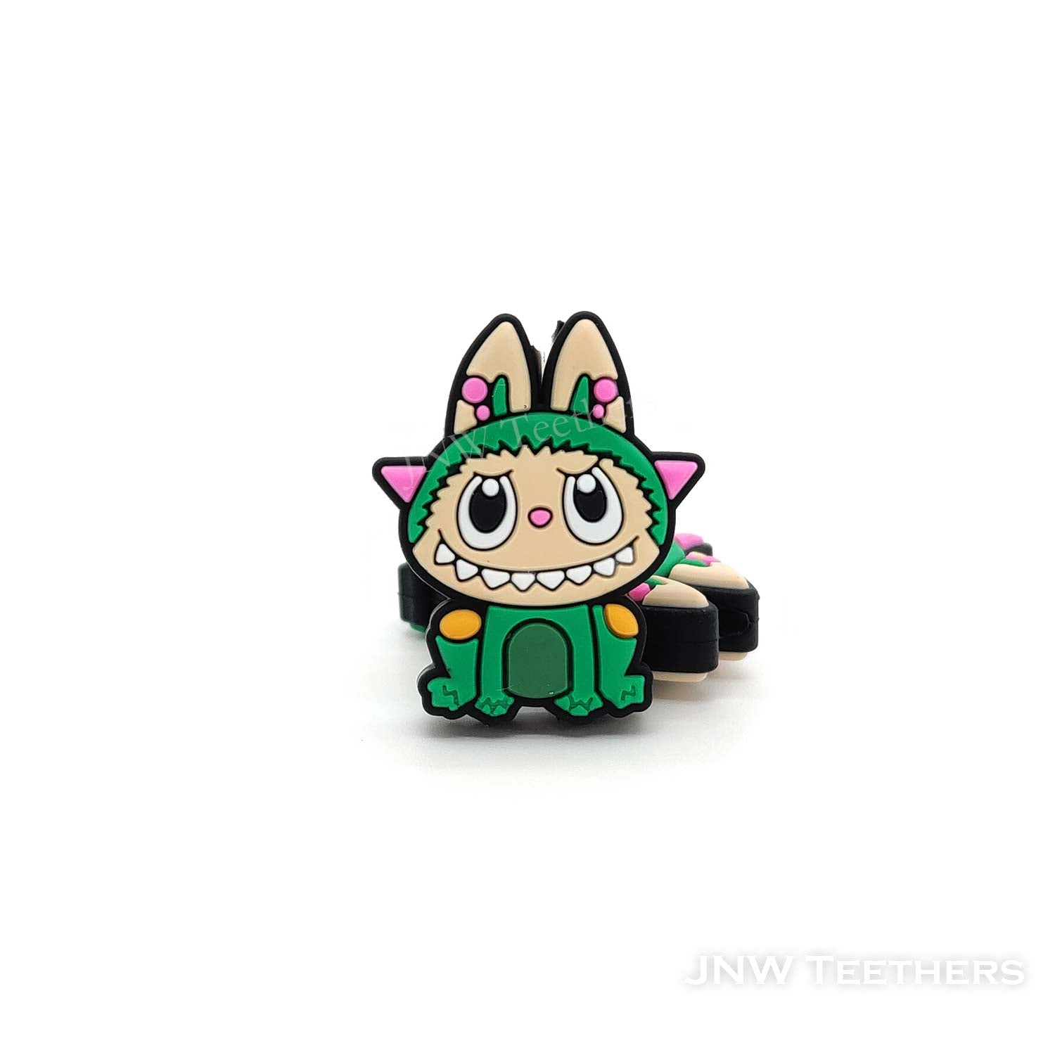 Frog suit Labub silicone focal beads