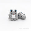 Gray  Frog Silicone Beads