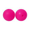 100 12mm Round Silicone Beads