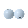 100 12mm Round Silicone Beads