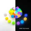 Glow in dark silicone round beads