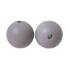 100 12mm Round Silicone Beads