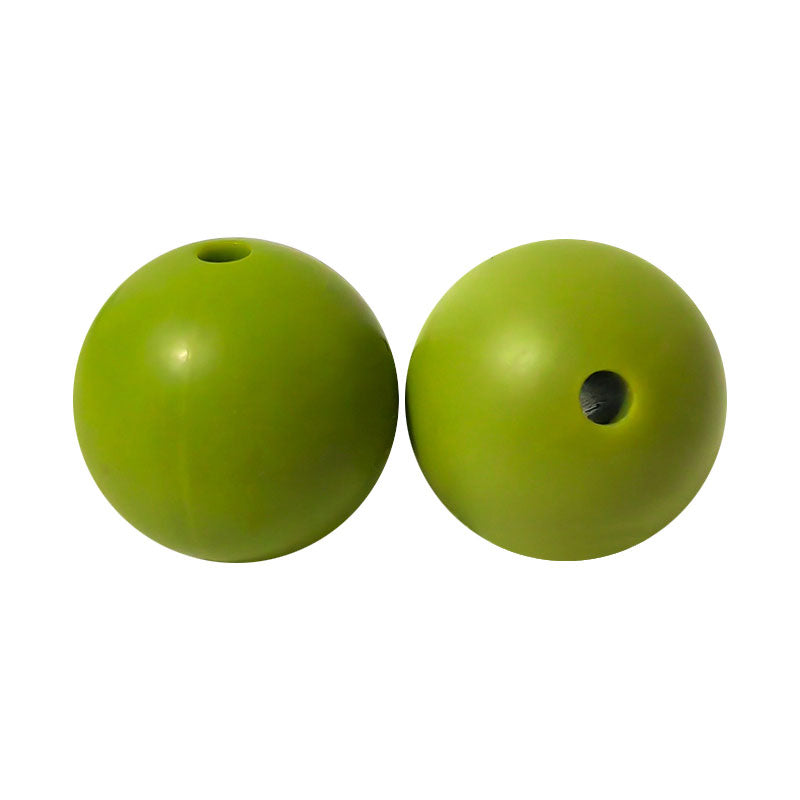 100 12mm Round Silicone Beads
