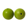 100 12mm Round Silicone Beads