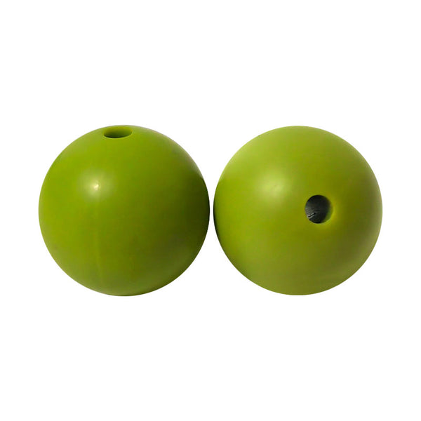 100 12mm Round Silicone Beads