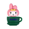 HX2612 A cute characters  in a green cup  focal beads 