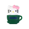 HX2614 KT cat in a green cup  focal beads