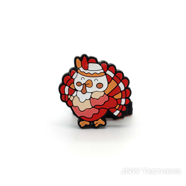 Happy tribe turkey silicone focal beads