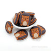 Porcupine silicone focal beads