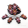 Highland cow silicone focal beads