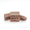 Brown Howdy Y'all silicone focal beads