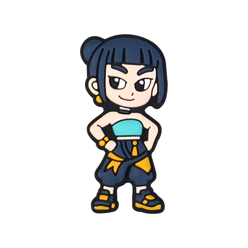 Girl group Silicone Focal Beads