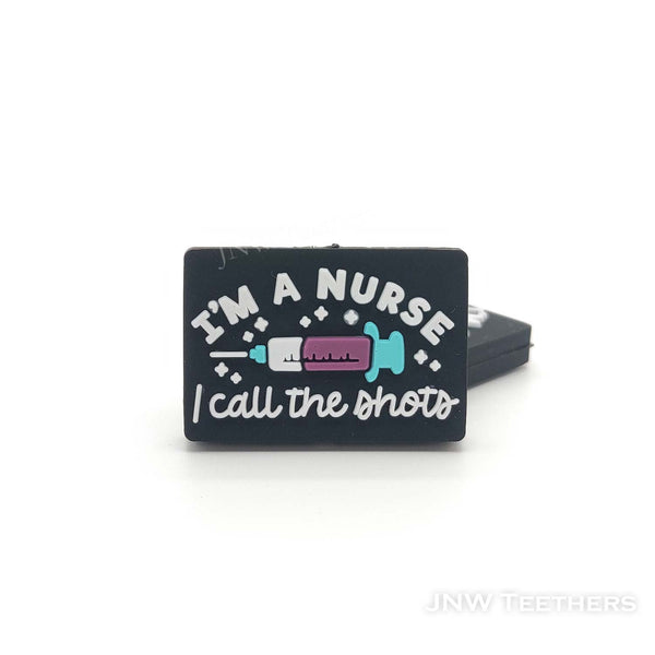 I am nurse I call the shots syringe silicone focal beads