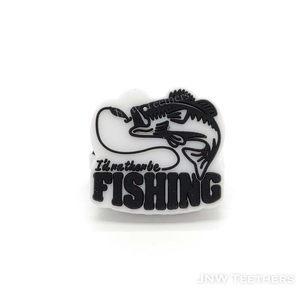 I‘d rather be fishing silicone focal beads
