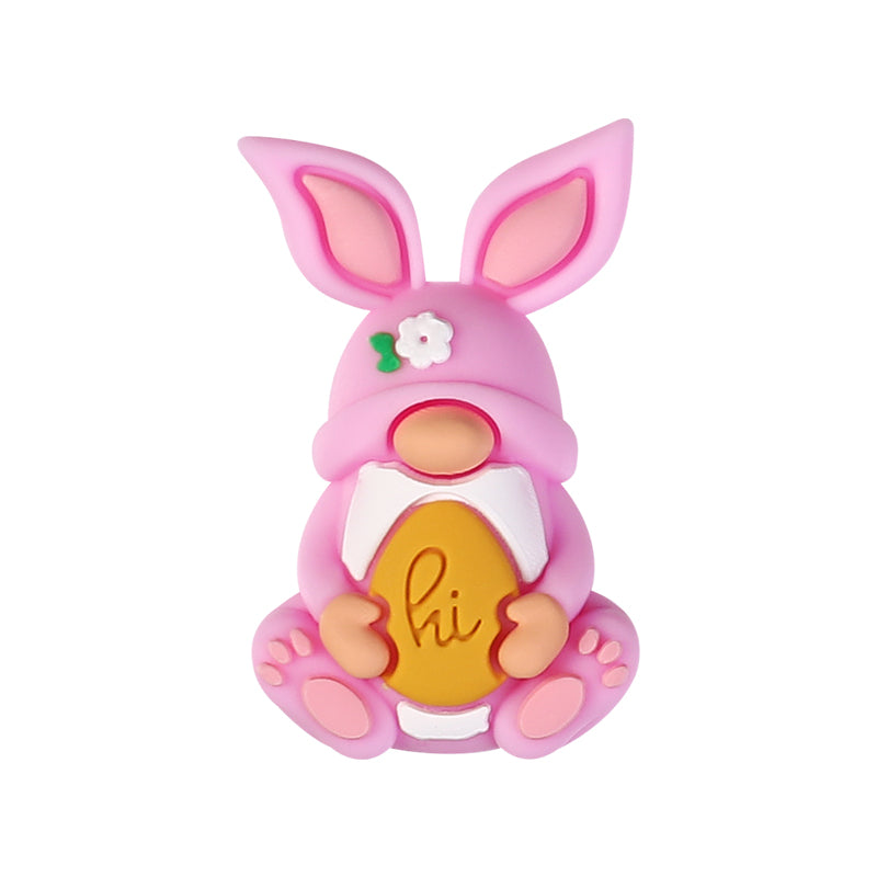3D Gnome Silicone Beads
