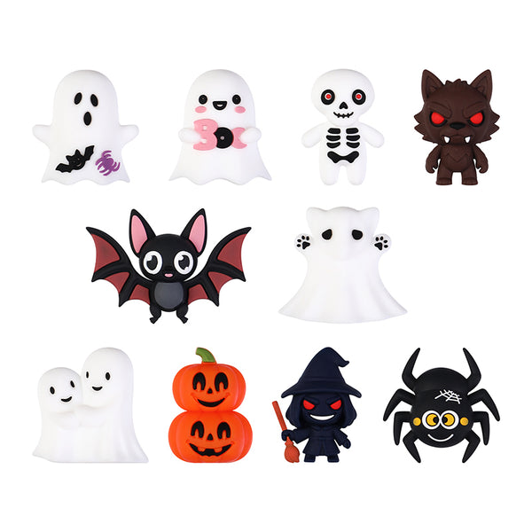JNWTeethers 2026 new 3d halloween silicone focal beads