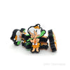Bamm-Bamm Rubble Silicone Focal Beads, The Flinstones silicone beads