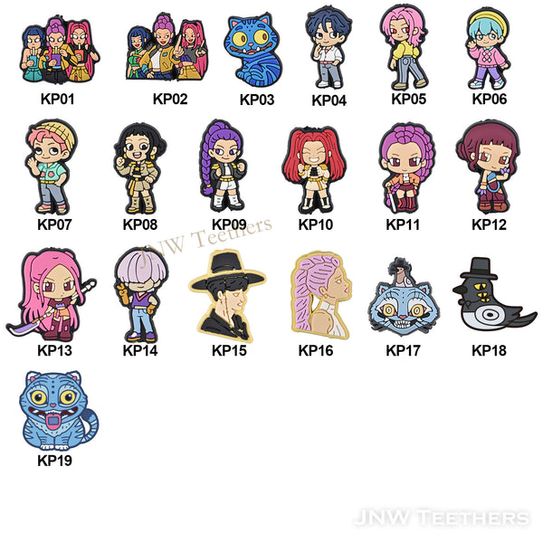 K Pop Silicone Focal Beads
