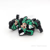 St. Patrick's Day Silicone Miss Mouse Focal Beads