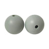 100 12mm Round Silicone Beads