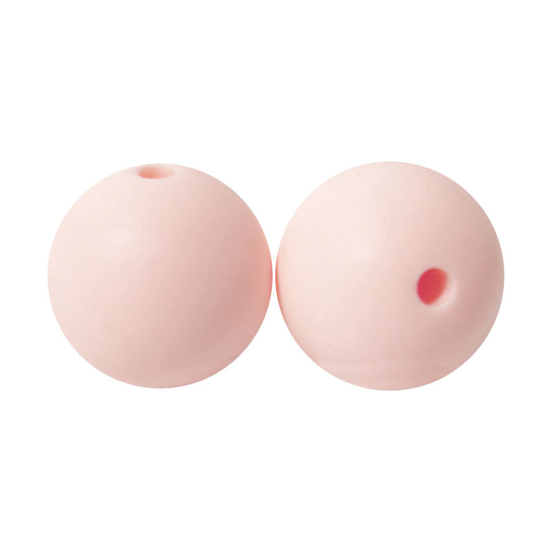 100 12mm Round Silicone Beads