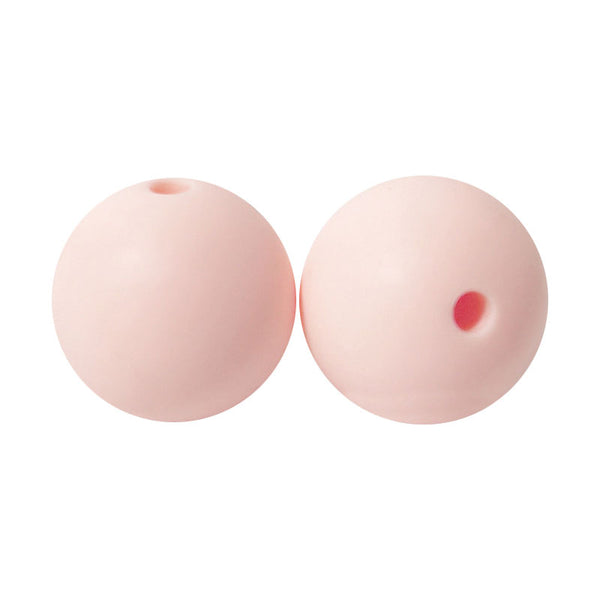 100 12mm Round Silicone Beads