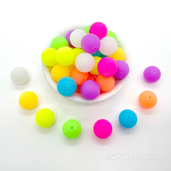 Luminous Glow in Dark Silicone Round Beads