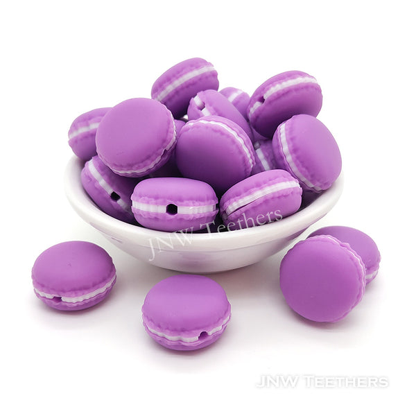Macaron Silicone Focal Beads