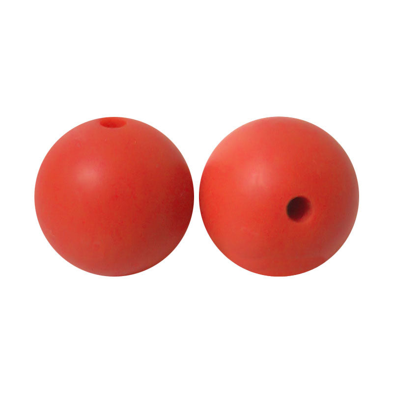 100 12mm Round Silicone Beads