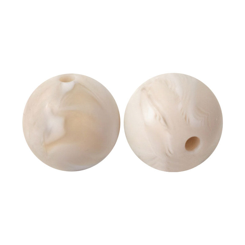 100 12mm Round Silicone Beads