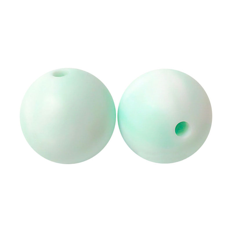 100 12mm Round Silicone Beads