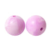 100 12mm Round Silicone Beads