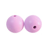 100 12mm Round Silicone Beads