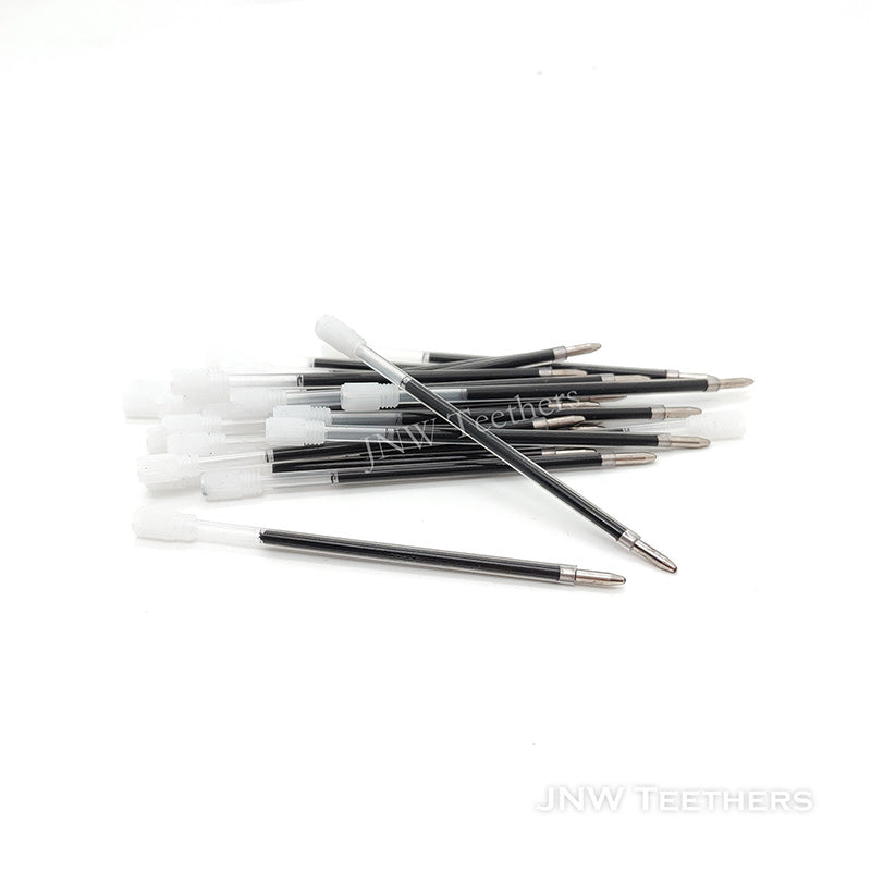 Metal beadable pens ink refills