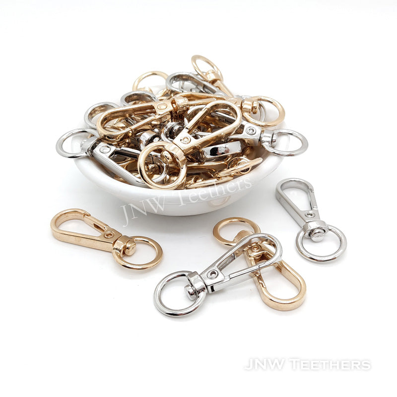 42mm Metal Plated Swivel Clips