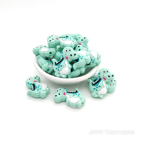 mint silicone beads