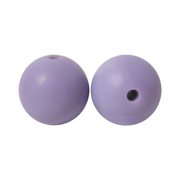 100 12mm Round Silicone Beads