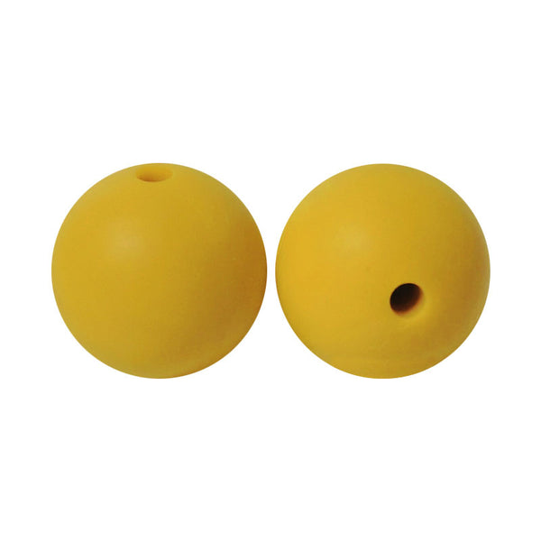 100 12mm Round Silicone Beads