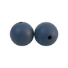 100 12mm Round Silicone Beads