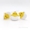 new born chick Easter silicone focal beads