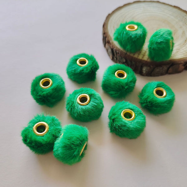 Fuzzy Spacer Beads 16mm