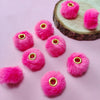 Fuzzy Spacer Beads 16mm
