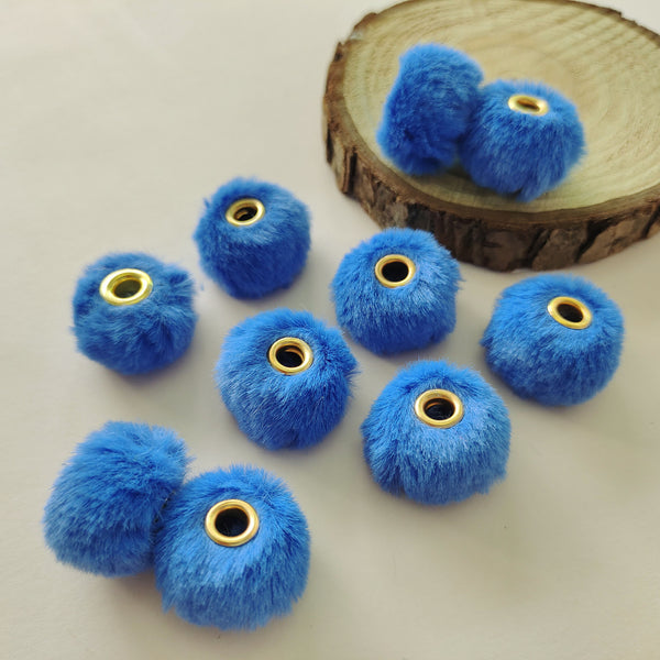 Fuzzy Spacer Beads 16mm