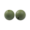 100 12mm Round Silicone Beads